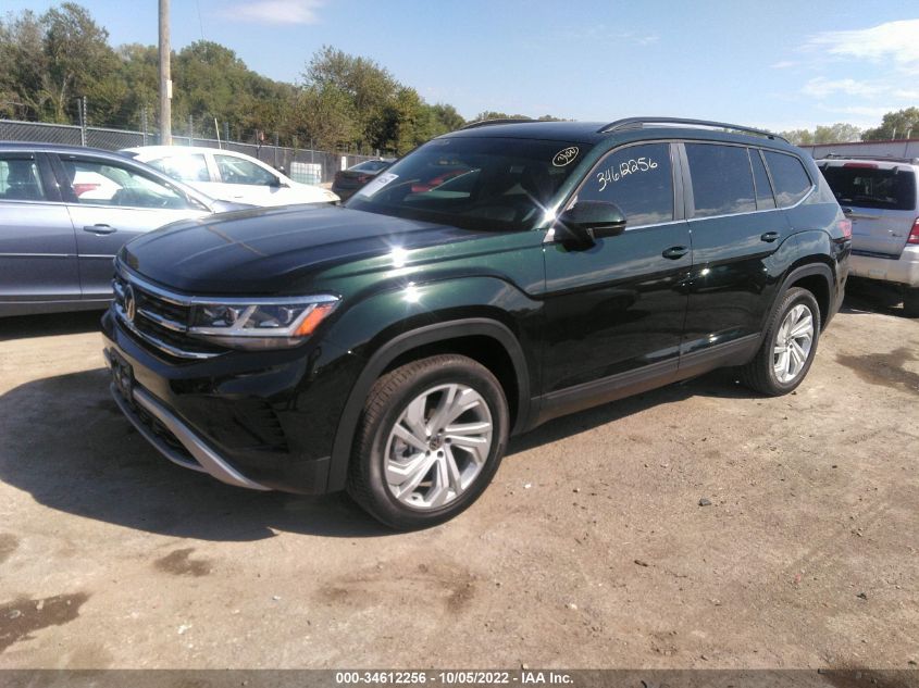 2022 VOLKSWAGEN ATLAS 3.6L V6 SE W/TECHNOLOGY VIN: 1V2KR2CAXNC508835