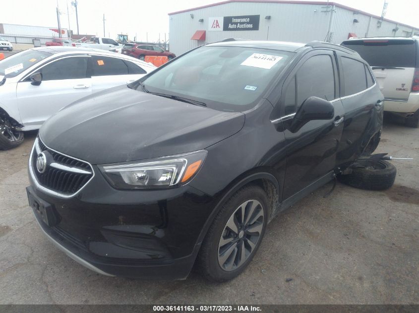 2022 BUICK ENCORE PREFERRED VIN: KL4CJASM8NB518623
