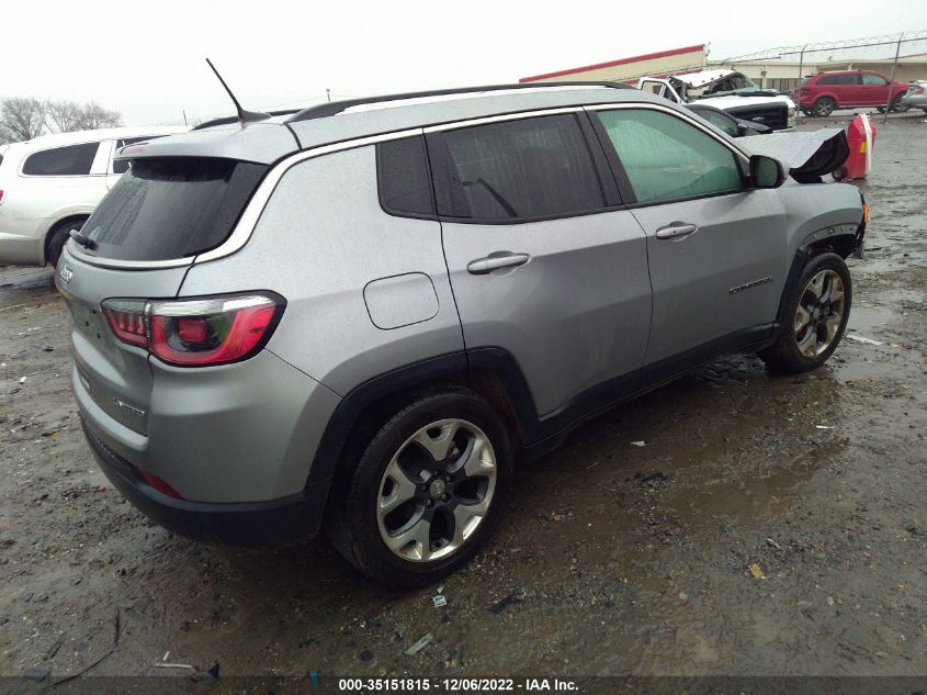 2020 JEEP COMPASS LIMITED VIN: 3C4NJCCB8LT125580