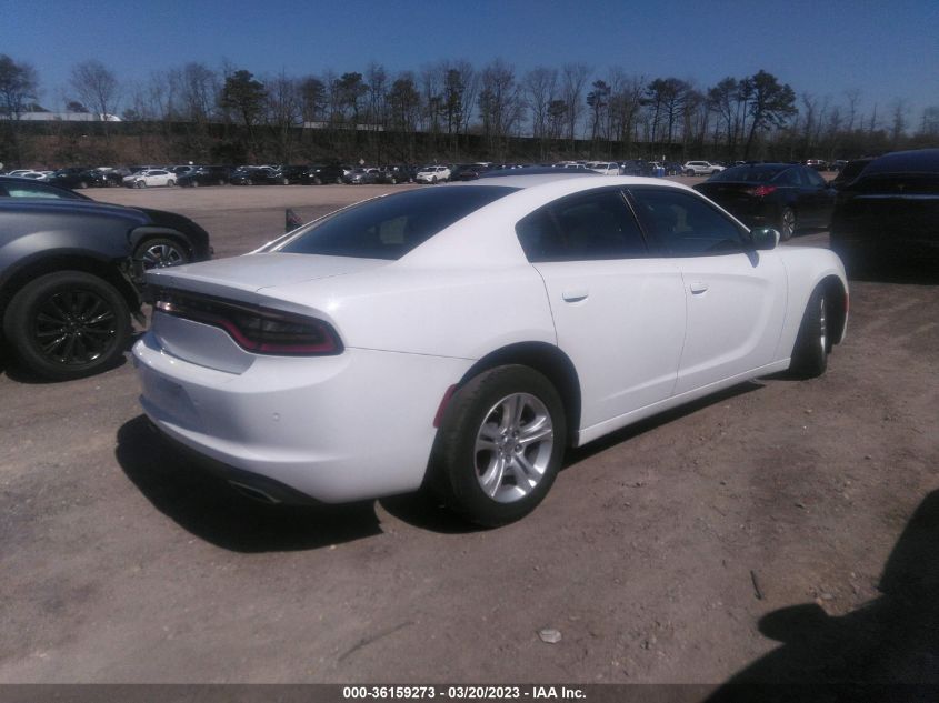 2022 DODGE CHARGER SXT VIN: 2C3CDXBG9NH105941
