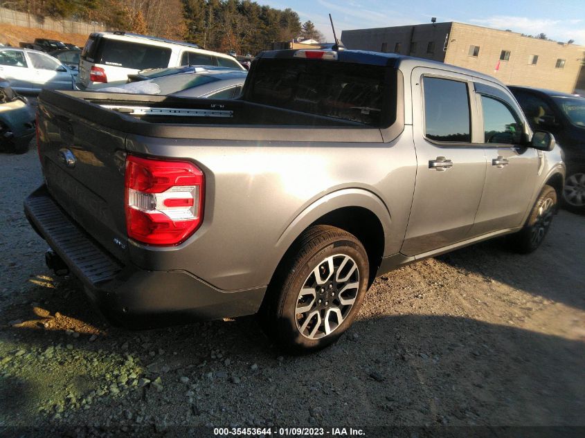 2022 FORD MAVERICK LARIAT VIN: 3FTTW8F96NRA78273