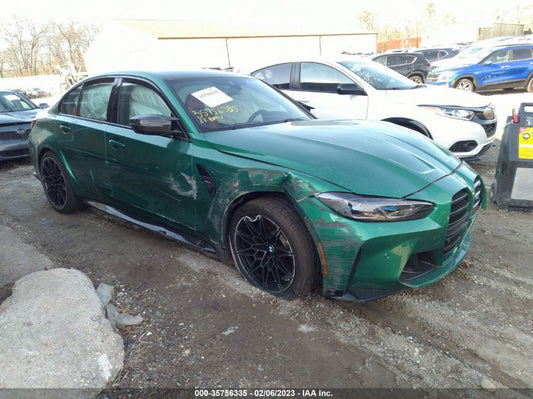 2022 BMW M3 VIN: WBS53AY09NFL74191