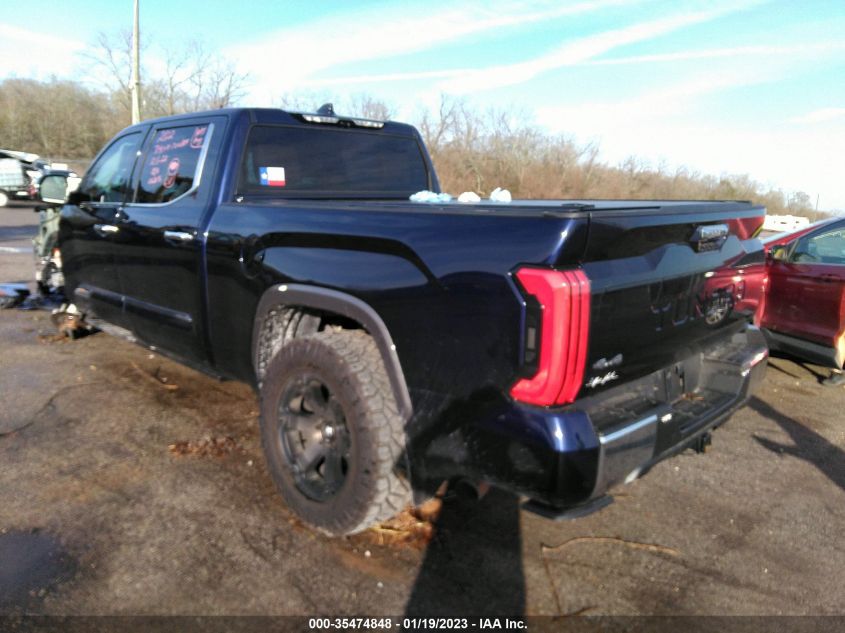 2022 TOYOTA TUNDRA 4WD 1794 EDITION VIN: 5TFMA5EC1NX002496