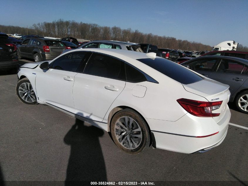 2021 HONDA ACCORD HYBRID EX-L VIN: 1HGCV3F58MA003071