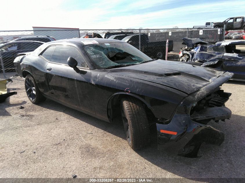 2022 DODGE CHALLENGER SXT VIN: 2C3CDZAG4NH128265