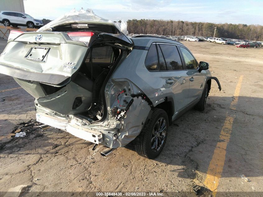 2022 TOYOTA RAV4 HYBRID XLE PREMIUM VIN: JTMB6RFV9ND065931