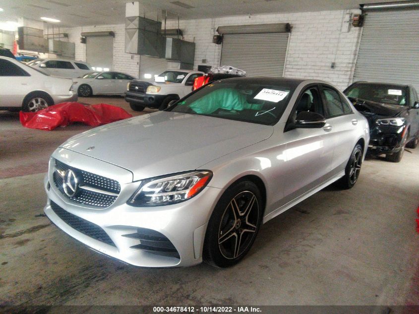 2021 MERCEDES-BENZ C-CLASS C 300 VIN: W1KWF8DB8MR619391