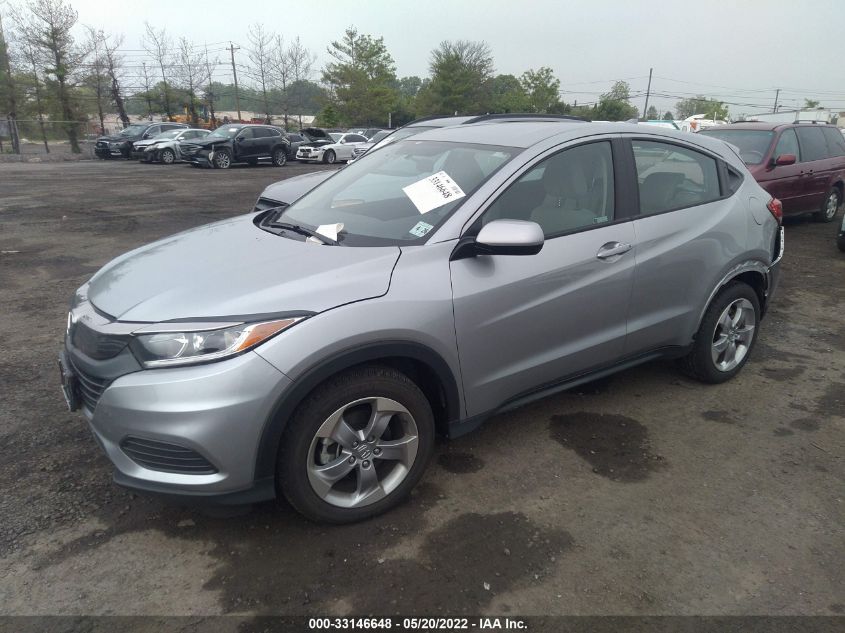2021 HONDA HR-V LX VIN: 3CZRU6H36MM732532