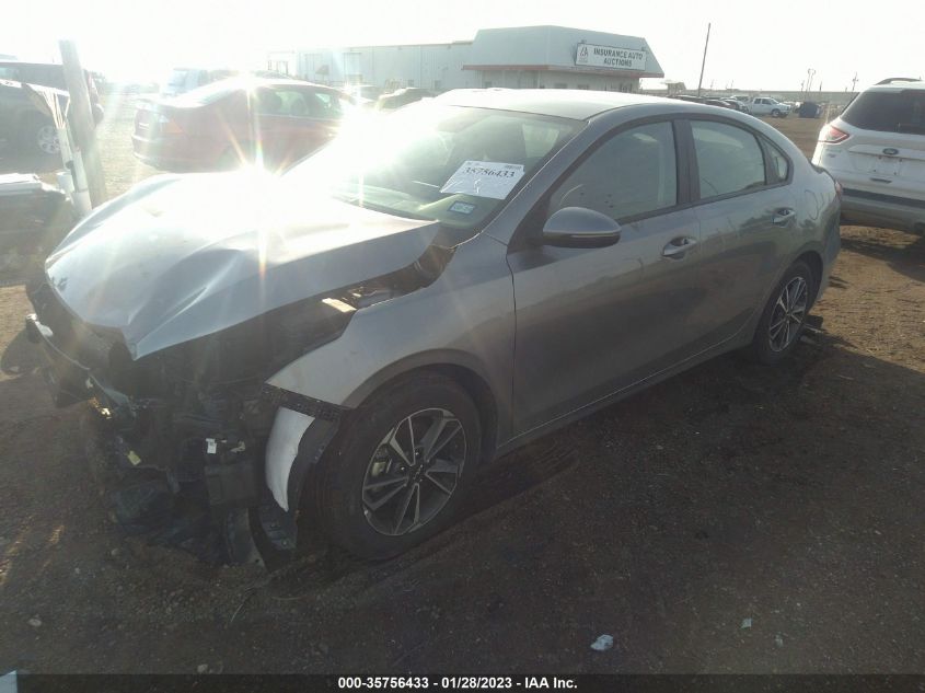2022 KIA FORTE LXS VIN: 3KPF24AD9NE493009