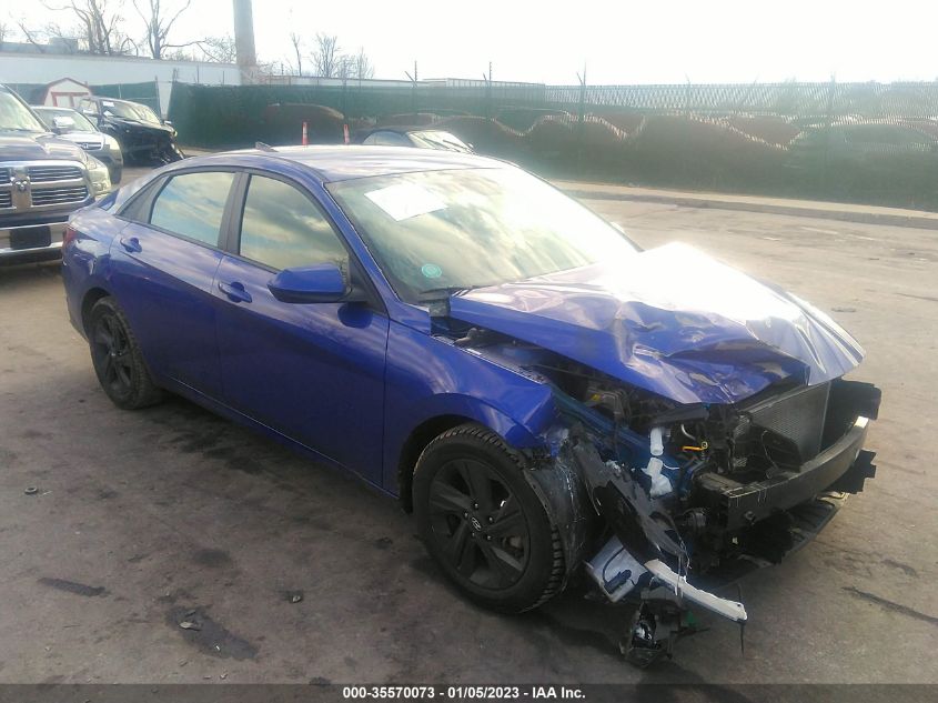2021 HYUNDAI ELANTRA SEL VIN: KMHLM4AG8MU126332