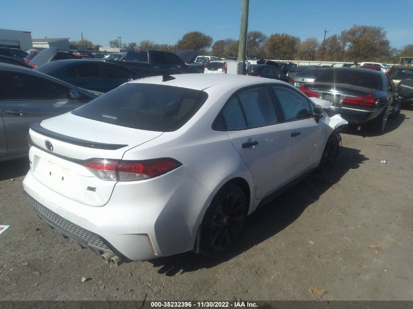 2022 TOYOTA COROLLA SE/SE NIGHTSHADE/APEX SE VIN: 5YFS4MCE0NP133009