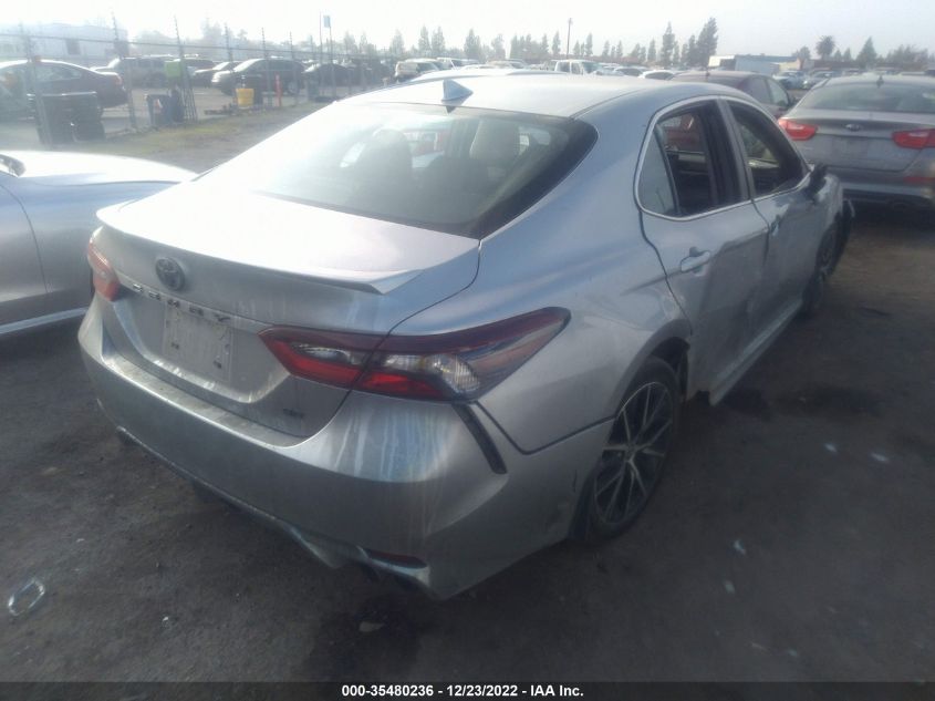 2022 TOYOTA CAMRY SE VIN: 4T1G11AKXNU645896