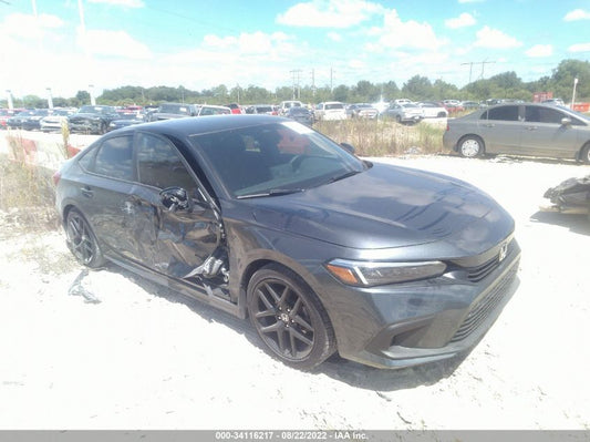 2022 HONDA CIVIC SEDAN SPORT VIN: 2HGFE2F56NH591577