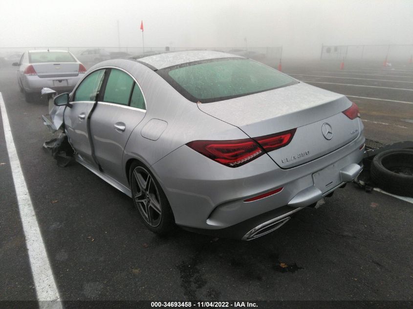 2022 MERCEDES-BENZ CLA CLA 250 VIN: W1K5J4HBXNN248403