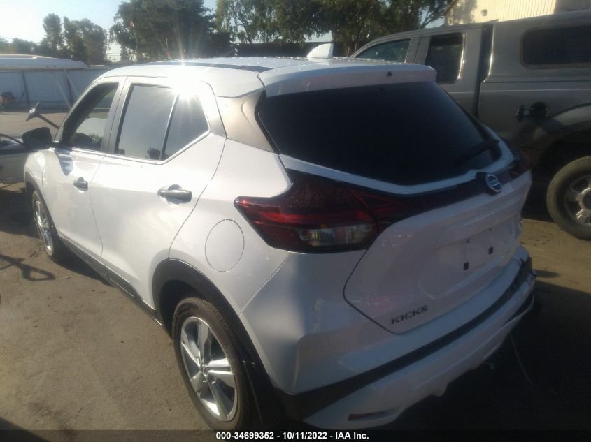 2021 NISSAN KICKS S VIN: 3N1CP5BV1ML546736