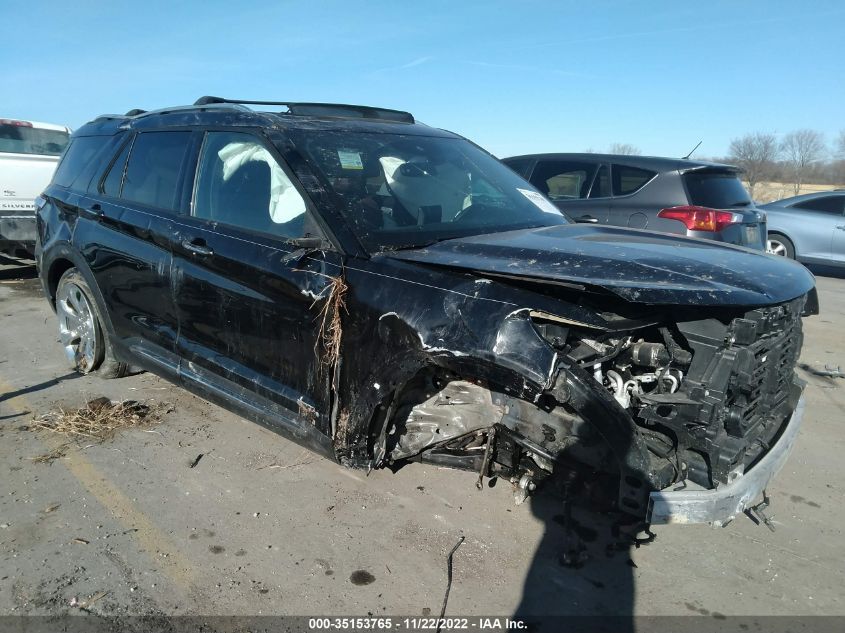 2020 FORD EXPLORER PLATINUM VIN: 1FM5K8HC9LGA35592