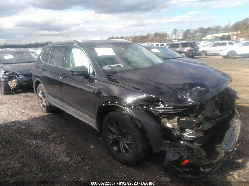 2022 VOLKSWAGEN TIGUAN SE VIN: 3VV2B7AX1NM005706