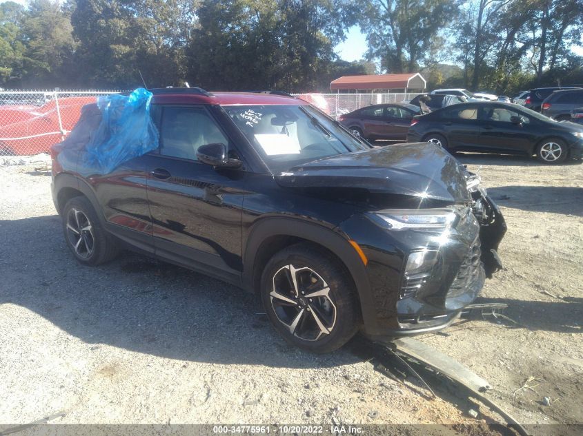 2021 CHEVROLET TRAILBLAZER RS VIN: KL79MTSL4MB034096