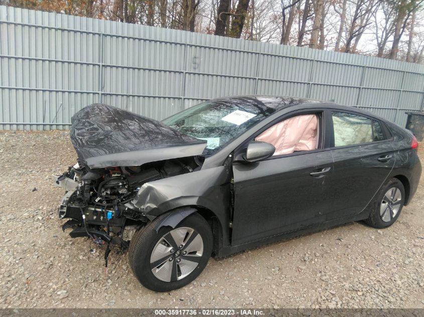 2022 HYUNDAI IONIQ HYBRID BLUE VIN: KMHC65LC5NU275499