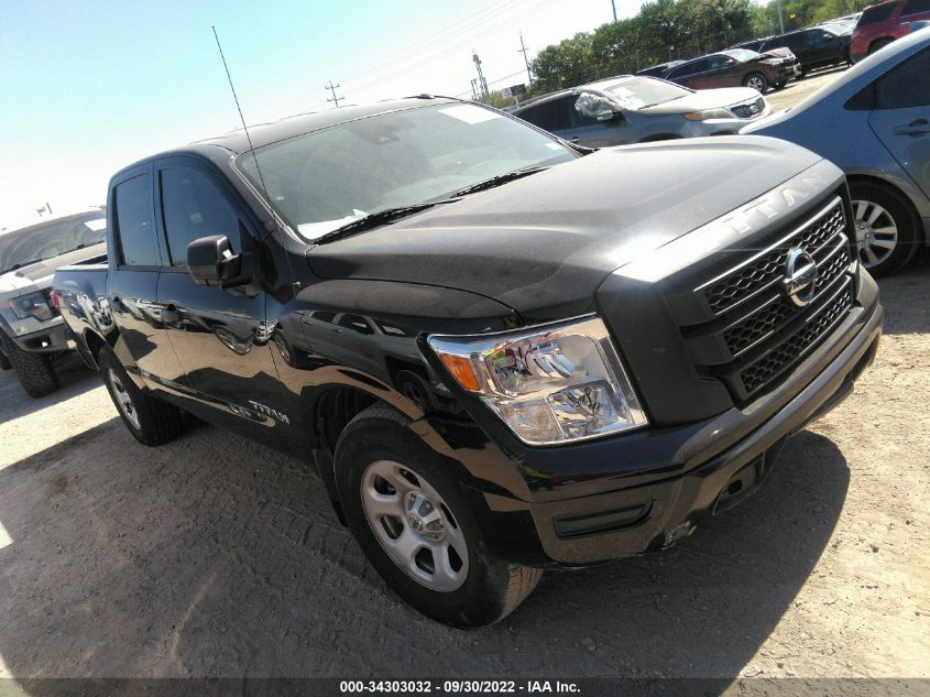 2021 NISSAN TITAN S VIN: 1N6AA1EE9MN527679