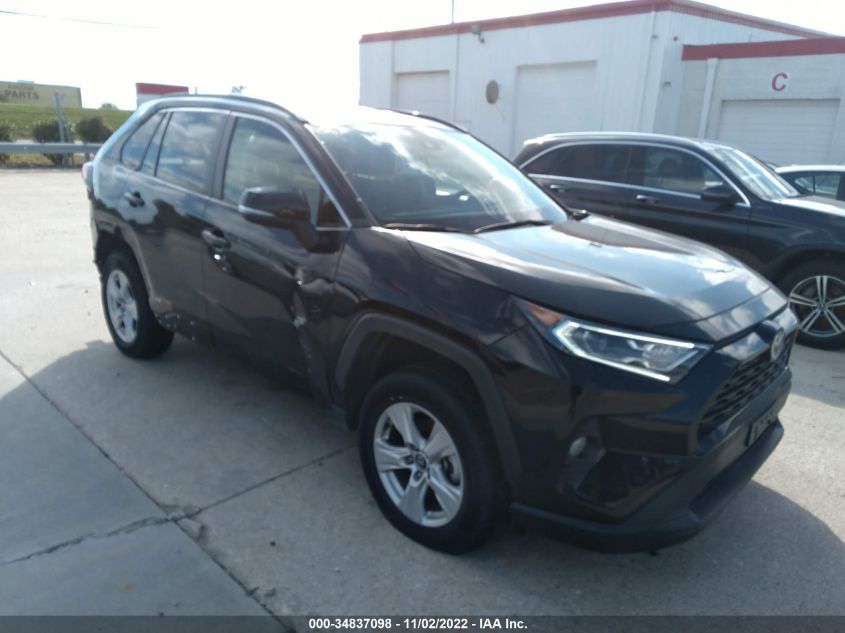 2021 TOYOTA RAV4 HYBRID VIN: 4T3R6RFV1MU027349