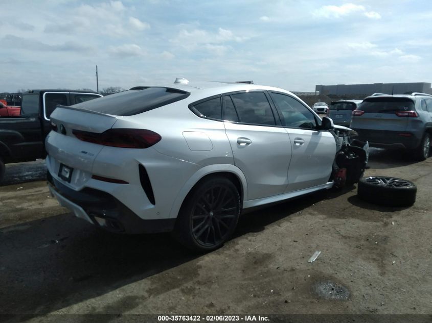 2023 BMW X6 XDRIVE40I VIN: 5UXCY6C04P9P33774