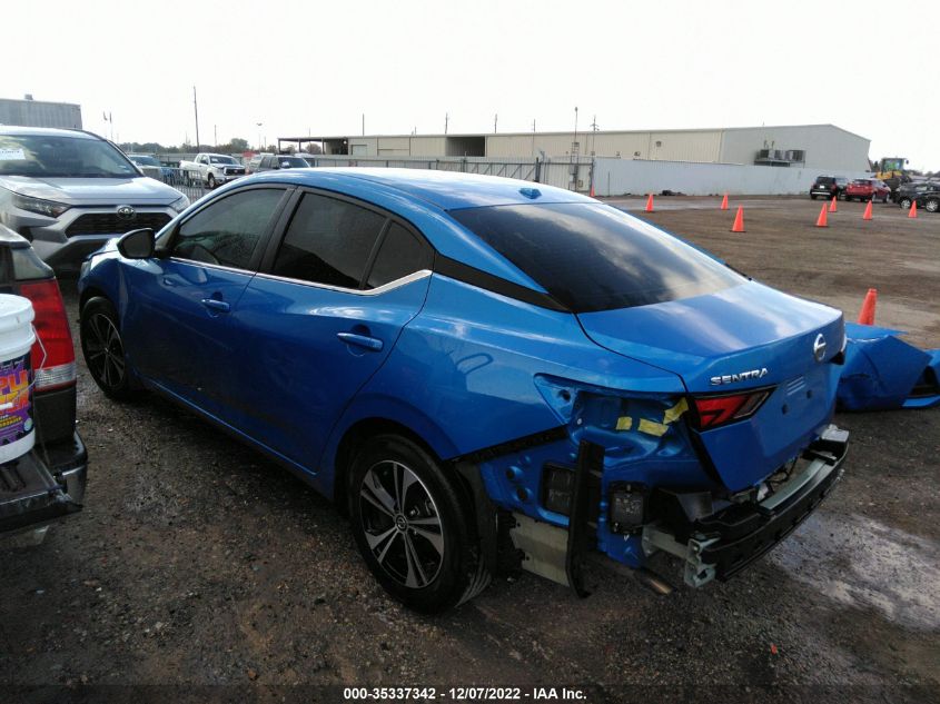 2021 NISSAN SENTRA SV VIN: 3N1AB8CVXMY313902