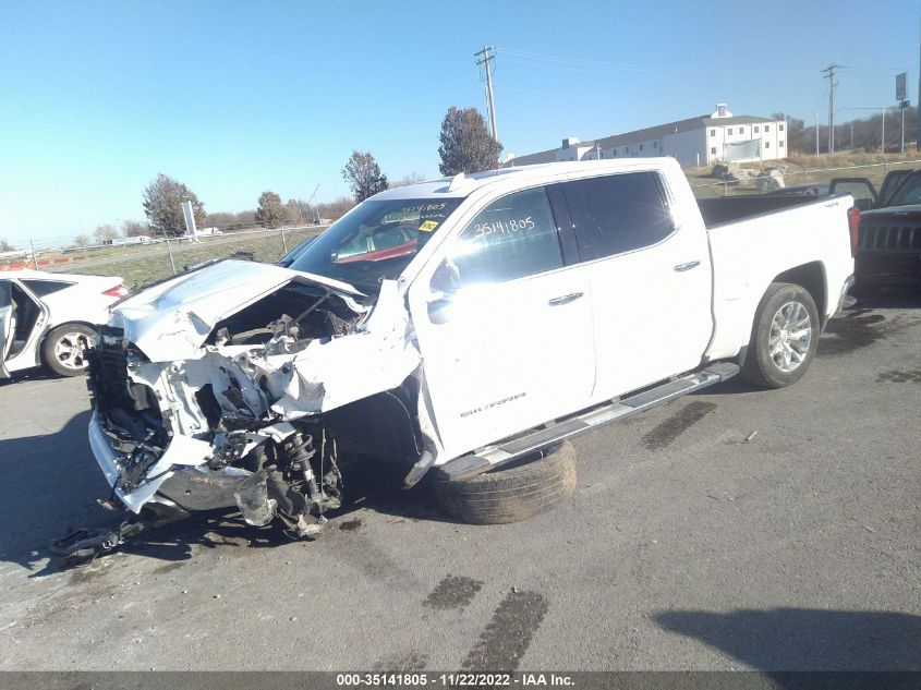 2020 GMC SIERRA 1500 SLT VIN: 3GTU9DED6LG330378