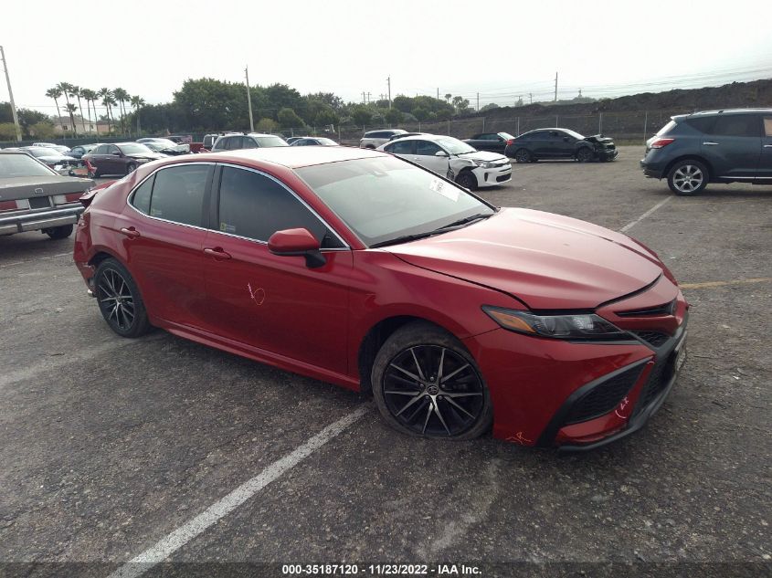 2021 TOYOTA CAMRY SE VIN: 4T1G11AK3MU459745