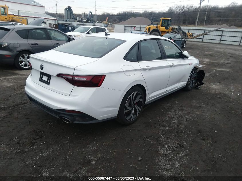 2022 VOLKSWAGEN JETTA GLI AUTOBAHN VIN: 3VW1T7BU4NM029605