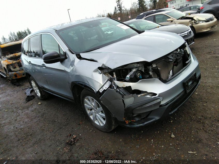 2020 HONDA PILOT LX VIN: 5FNYF6H1XLB020019