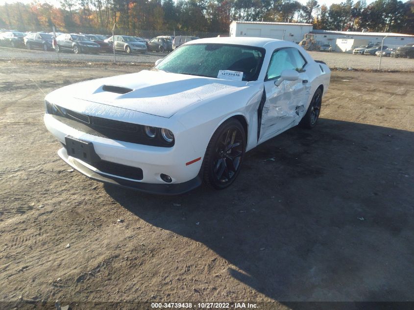 2022 DODGE CHALLENGER GT VIN: 2C3CDZJG4NH215387