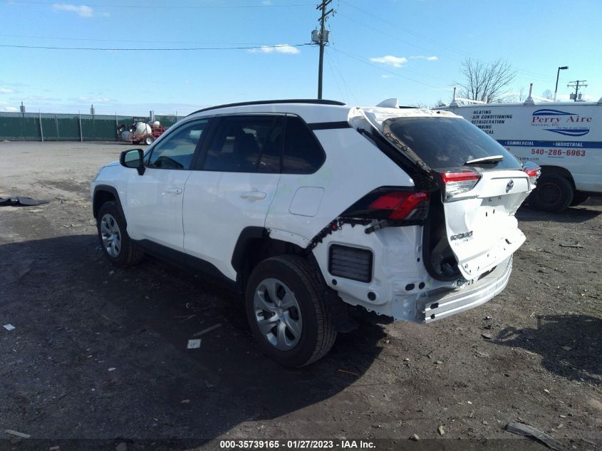 2021 TOYOTA RAV4 LE VIN: 2T3H1RFV0MW180556