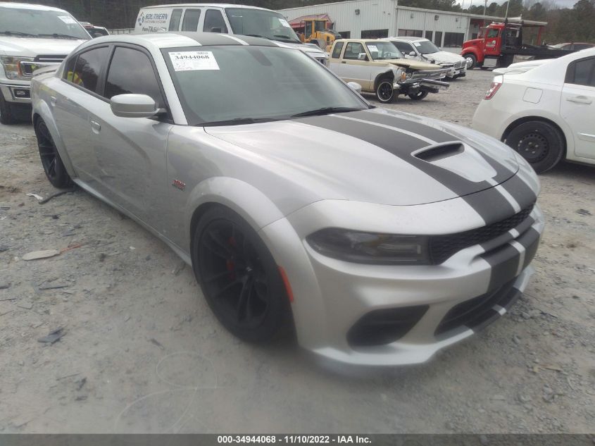 2021 DODGE CHARGER SCAT PACK WIDEBODY VIN: 2C3CDXGJ8MH516511