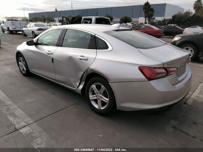 2022 CHEVROLET MALIBU LT VIN: 1G1ZD5ST1NF176729