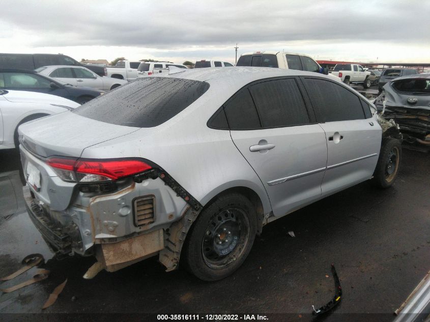 2021 TOYOTA COROLLA LE VIN: 5YFEPMAE0MP151578