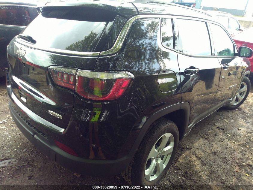 2020 JEEP COMPASS LATITUDE VIN: 3C4NJCBB3LT123401