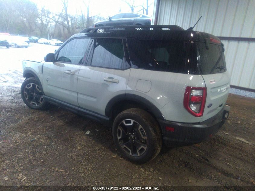 2022 FORD BRONCO SPORT OUTER BANKS VIN: 3FMCR9C69NRD54271