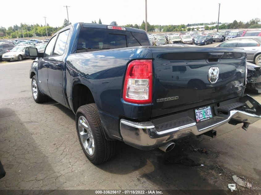 2021 RAM 1500 BIG HORN VIN: 1C6SRFFT8MN808289