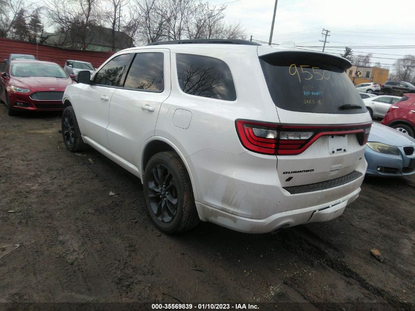 2021 DODGE DURANGO GT PLUS VIN: 1C4RDJDG7MC689550