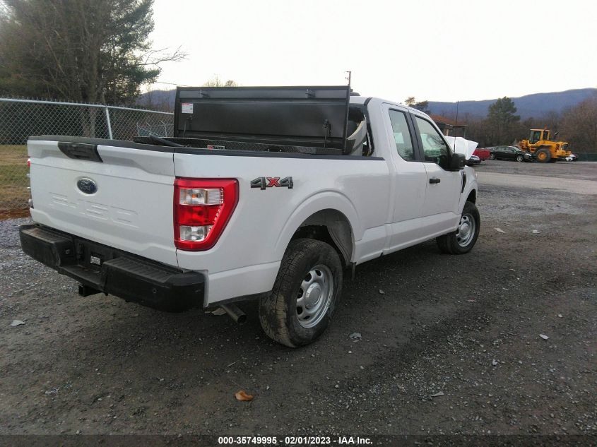 2022 FORD F-150 XL/XLT VIN: 1FTEX1EB1NKE24493