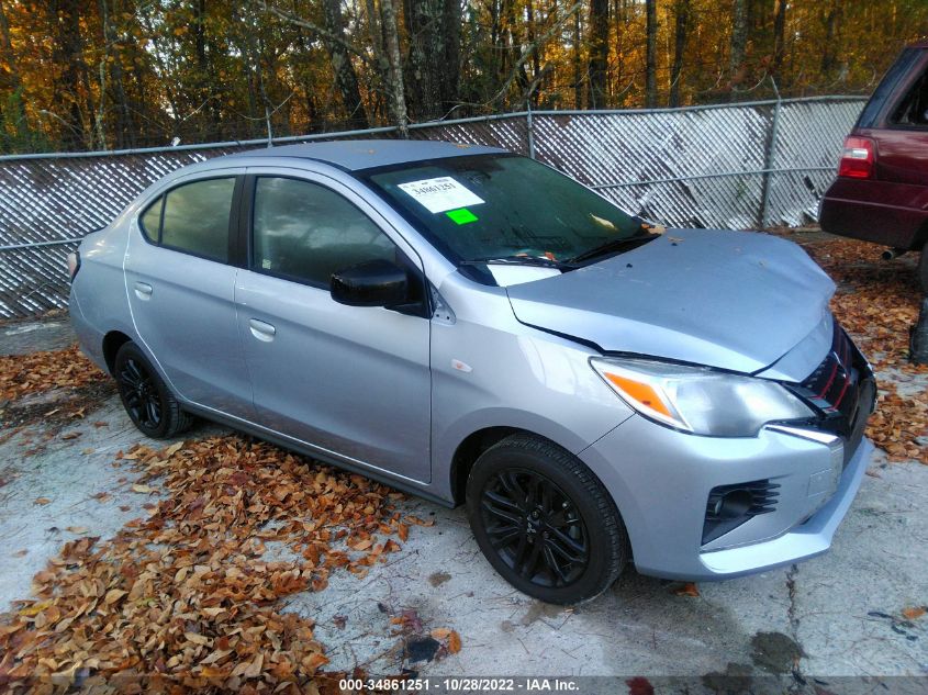2022 MITSUBISHI MIRAGE G4 ES/LE/BLACK EDITION VIN: ML32FUFJXNHF05282
