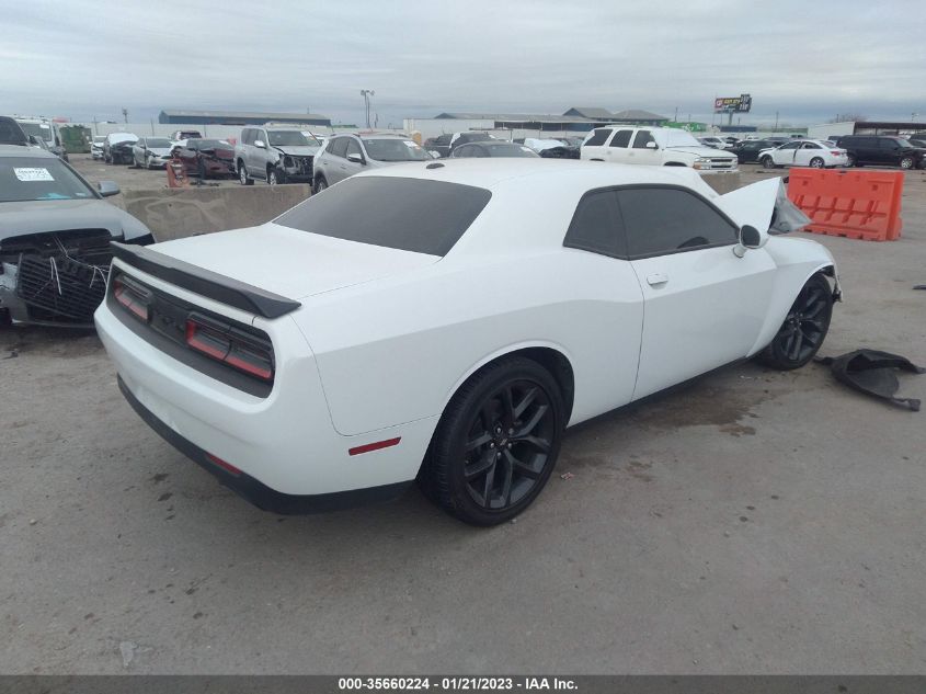 2022 DODGE CHALLENGER GT VIN: 2C3CDZJG8NH199940