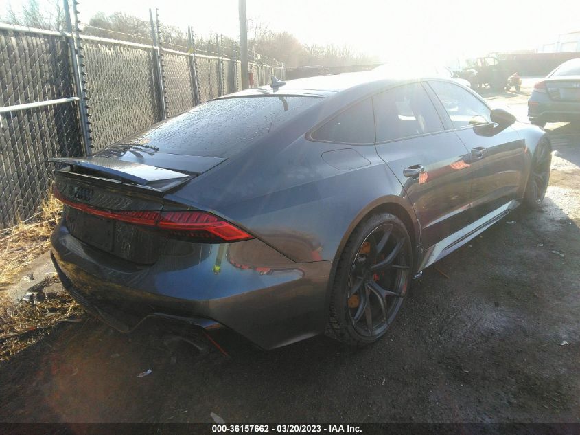 2022 AUDI RS 7 VIN: WUAPCBF25NN900822
