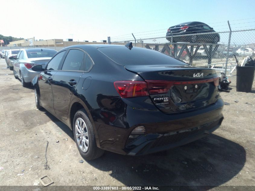 2022 KIA FORTE FE VIN: 3KPF24AD7NE461675