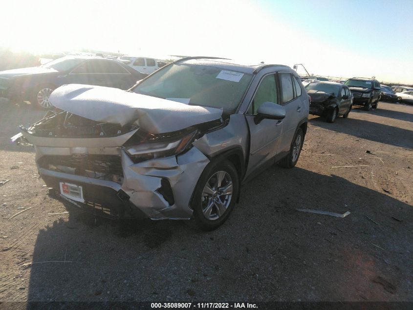 2022 TOYOTA RAV4 HYBRID XLE VIN: JTMRWRFV1ND570229