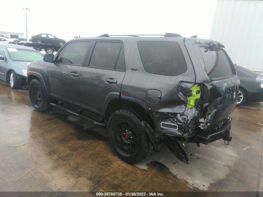 2022 TOYOTA 4RUNNER SR5 PREMIUM VIN: JTEFU5JR2N5270815