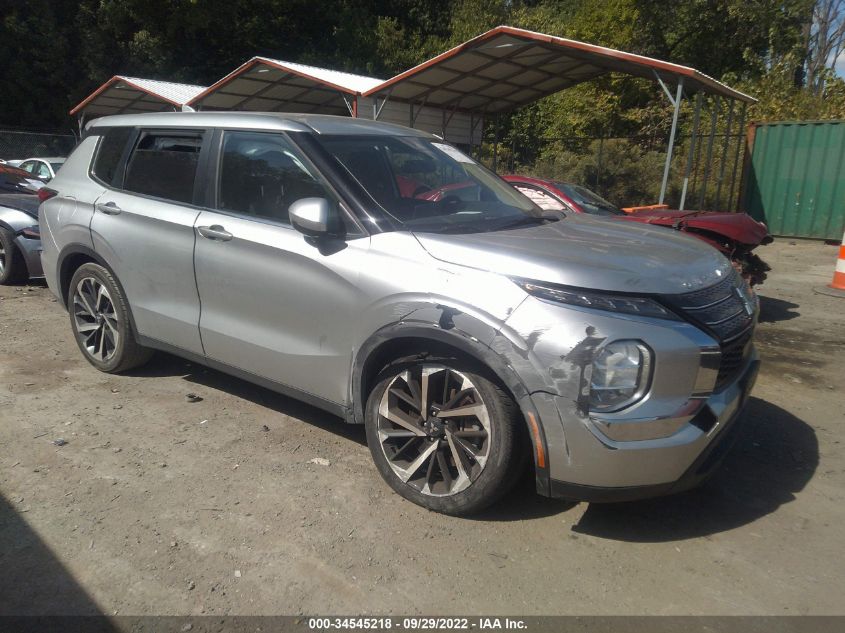 2022 MITSUBISHI OUTLANDER ES VIN: JA4J3TA88NZ047579