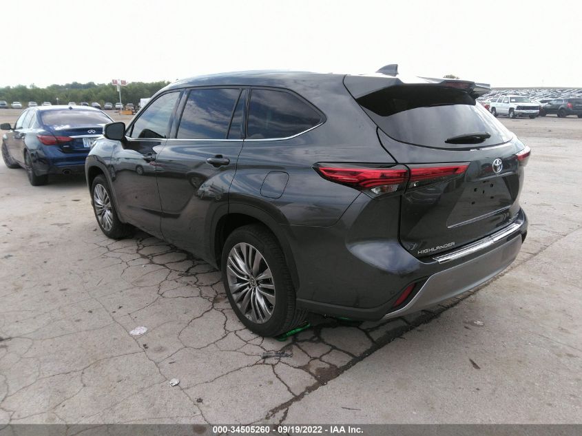 2020 TOYOTA HIGHLANDER LIMITED/PLATINUM VIN: 5TDFZRAH3LS031205