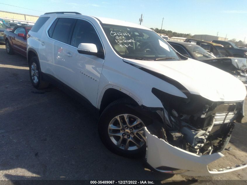 2021 CHEVROLET TRAVERSE LT CLOTH VIN: 1GNERGKW3MJ144316